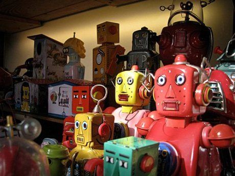 Import zabawek z Chin - roboty